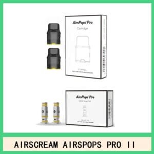 AIRSCREAM AIRSPOPS PRO 氣泡煙彈空倉霧化芯成品芯1.0歐姆