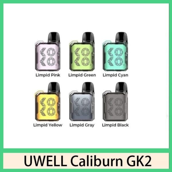 UWELL CALIBURN GK2咖喱棒KOKO電子煙主機官網評價說明書