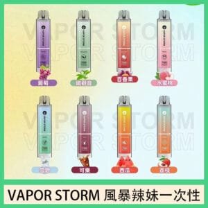 VAPOR STORM風暴辣妹一次性主機充電7500口（5%）