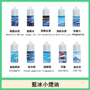 藍冰系列電子煙主機小煙油30ml（4%）